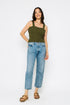Madelyn-Cabled Sweater Cami